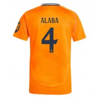 Real Madrid David Alaba #4 Fußballbekleidung Auswärtstrikot 2024-25 Kurzarm